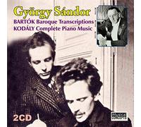 Sandor,György - Bartók : Transcriptions Baroques - Kodály : Intégrale De La Musique Pour Piano