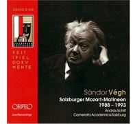 Sandor Vegh - Salzburger Mozart: Matineen 1988-1993