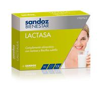 Sandoz Bienestar LACTASA 30 cápsulas - Intolerancia Lactosa, Bacillus subtilis
