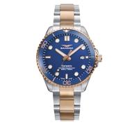 Sandoz Reloj Hombre 83019-97 Sport Acero Bicolor Esfera Azul 42 mm Zafiro 200M