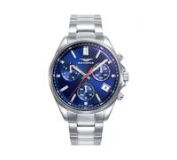 Sandoz Reloj Hombre Swiss Made Acero Esfera Azul 83003-37