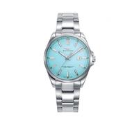 Sandoz Reloj Mujer 83000-37 - Acero Plateado Esfera Azul 34mm
