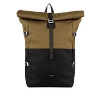 Sandqvist - Ciclismo urbano - Icon Rolltop Backpack L Multi Olive de Cuero - Marrón Marrón one size