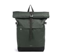 Sandqvist Icon M Mochila roll-top verde oscuro, polyester, unisex, 23L