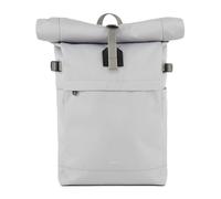 Sandqvist - Icon Rolltop Backpack M Light Grey de Cuero - Gris Gris one size