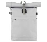 Sandqvist - Icon Rolltop Backpack M Light Grey de Cuero - Gris Gris one size