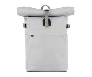 Sandqvist - Marcas - Icon Rolltop Backpack M Light Grey de Cuero - Gris Gris one size
