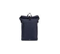Sandqvist Mochila Stream Slim Rolltop de 14", 20 litros, azul marino, mochila impermeable para portátil, compartimento para portátil de 14", materiales reciclados