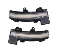 SANDSIS LED Intermitentes Laterales 2 Piezas Para Skoda Para Octavia Para Mk3 A7 5E Luz Intermitente Espejo LED Dinámica 2014 2015 2016 2017 2018 2019(Clear Shell)