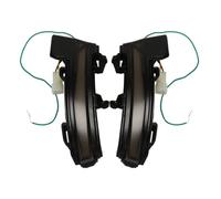 SANDSIS LED Intermitentes Laterales Intermitente LED Dinámico Ámbar Azul Coche Para Skoda Para Octavia 3 Para Mk3 III A7 5E Para T-Roc Para Troc Para T-Cross 2013-2020