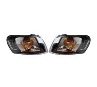 SANDSIS LED Intermitentes Laterales Luces De Señal Giro Esquina Delantera Coche Lente Lámpara Negra Sin Arnés Cables Para Toyota Para Corolla AE100 E100 AE101 1993-1997