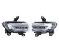 SANDSIS LED Intermitentes Laterales Para Jeep Para Renegade 2015-2018 Parachoques Delantero LED DRL Conjunto Luces Circulación Diurna Señal Giro Luz Antiniebla Conducción