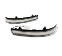 SANDSIS LED Intermitentes Laterales Para Jetta Mk6 SE 2011-2018 Para GOL Geracao 6/7/8 LED Luz Intermitente Dinámica Espejo Lateral Indicadora Secuencial(Clear)