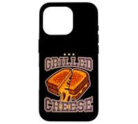 Sandwich de Queso a la Parrilla Cheesy Cheddar Foodie Football Carcasa para iPhone 16 Pro