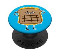 Sándwich de Queso a la Parrilla y Pan Tostado con Queso Cheddar PopSockets PopGrip Adhesivo