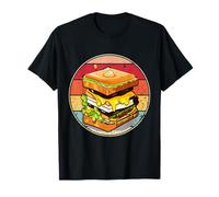 Sándwich Divertido Amante de la Comida rápida Vintage Chicas Camiseta