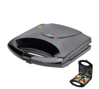 Sandwich Maker | Parrilla Eléctrica Doble Cara de Acero Inoxidable de Calentamiento Rápido - Prensa De Queso Para Desayunos - Para Preparar Desayunos, Tortillas, Mini Gores, Hamburguesas, Tostadas Fra