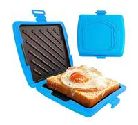 Sandwich Maker Silicona - Queso Microondas - Pandre Prensa De Pan Tostado, Sandwichtoaster Para Microondas | Sandwiches Tostadoras Inalámbricas Para Sándwiches De Oficina En Casa Dormitory Micro-