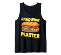 Sandwich Master National Sandwich Day Love Sandwich Pan Camiseta sin Mangas