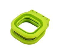 Sandwich Mold Cutter, Square Pocket Bread Sealer, Easy Press Design, Food-Grade Material, Compact and Reutilizable, Made from Stainless Steel and PP Material, 5,59 x 4,72 x 1,81 in