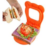 Sandwich Sealer Bread Cutter - Sandwich Cutters For Kids Lunch, Diy Uncrustable Maker, Uncrustable Maker Kids Lunch Accessories | Sandwichs Molds Cookie Cutter, Bread Pancake Makers