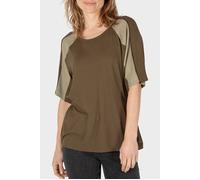 Sandwich T-shirt Short Sleeves Military Olive Talla: L | Camisetas de Seda Outlet | Mujer | Verde