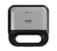 Sandwichera Buon Piatti Solac S96804300 750W 3 en 1 Placas Intercambiables Acero Inoxidable