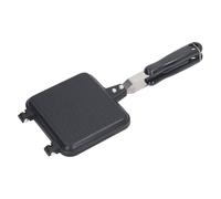 Sandwichera de aleación de aluminio, plancha para panini de doble cara, sartén giratoria antiadherente para pan naan, tortitas y tostadas francesas, con distribución uniforme del