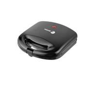 Fagor FastCrisp Sandwichera 750W - Placa fija para sándwich y parrilla, tamaño 21,2 x 11,9 cm, calentamiento rápido, diseño compacto, ideal para paninis y tostadas crujientes