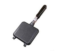 Sandwichera Gofrera 2 en 1 Antiadherente 35x15cm(3) | Doble función, cocina sándwiches y gofres, para superficie antiadherente, aluminio ligero, 35x15cm