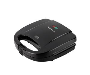 Sandwichera Magefesa 3126 Negra 750 W placas antiadherentes asa fría