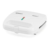 Sandwichera Orbegozo SW 4915 800W Placas Antiadherentes Capacidad 4 Sándwiches Blanca