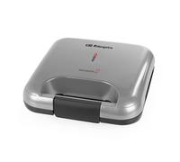Orbegozo SW 4200 - Sandwichera, placas triangulares antiadherentes, recogecables, asa de tacto frío, pilotos de control, 800 W
