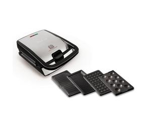 Sandwichera Tefal SW854D Negro Acero inoxidable 700 W