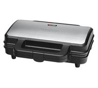 ProfiCook® Sandwichera para sándwiches americanos y rebanadas de pan tostado XXL | sandwichera eléctrica con placas extra grandes para sándwiches (recubrimiento antiadherente) | 900W, PC-ST 1092