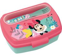 STOR Tataway CAJA PARA SÁNDWICHES Y CUBIERTOS MOD.FUNNY MINNIE