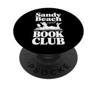 Sandy Beach Book Club Antisocial PopSockets PopGrip Adhesivo