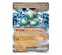 Sandy Shocks ex 056/131 - Tarjeta de Pokémon ultra rara | Cartas Pokémon raras | Pokémon EX | Evoluciones prismáticas | Pokémon escarlata y violeta | Titan Cards autenticado