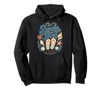 Sandy Toes Club Beach Chanclas Sudadera con Capucha