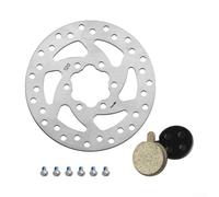 Sandyseptember 120mm Scooter Disco de freno y pastillas Kit para Xiaomi para M365 Pro 1S G30 Rueda delantera (para 365 pro)