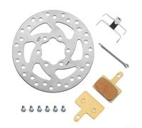 Sandyseptember 120mm Scooter Disco de freno y pastillas Kit para Xiaomi para M365 Pro 1S G30 Rueda delantera (A-para G3)