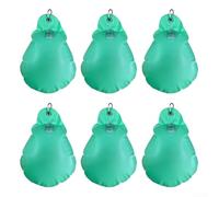 Sandyseptember 6 bolsas de agua para cubierta de piscina, pesas de PVC resistentes montadas en la pared para una protección segura y resistente a la intemperie (verde)