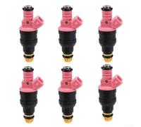 Sandyseptember 6 inyectores de combustible de coche 0280150440 compatibles con BMW 328i 528i Z3 para m3 E36 E38 E39 E46 2.8L 3.2L 1996-2000