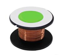 Sandyseptember Alambre de soldadura de cobre de 0 1 mm, 10 unidades, línea de salto de mantenimiento para proyectos de reparación de electrónica (5 piezas)