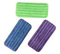 Sandyseptember Almohadillas reutilizables para fregona Swiffer para mopa WetJet, almohadillas de microfibra de repuesto para pisos de madera dura y piedra, lavables a máquina y de larga duración