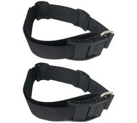 Sandyseptember Correa de nailon para tanque de buceo con mango de goma para cilindro de buceo, ajuste ajustable de 7 a 8.6 pulgadas (2 unidades)