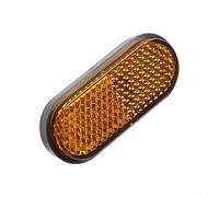 Sandyseptember Cubierta decorativa del reflector de la horquilla delantera, para Xiaomi For Mi Scooter 4 Lite, protector reflectante ABS de gran angular, para montar en la ciudad, kit de viaje diario