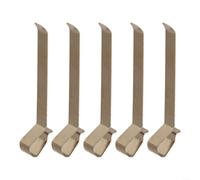 Sandyseptember Eficiente placa de empuje de resorte de 5 piezas para Geberit, diseño de metal para una mejor acción de lavado, compatible con modelos clave para una fácil instalación