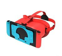 Sandyseptember Gafas VR para Nintendo Switch para OLED 3D Realidad Virtual Auricular Gaming Accesorio Ajustable Material ABS (naranja)