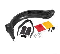 Sandyseptember Guardabarros Para Kit Para Xiaomi Para Pro 2 Scooter | Repuesto de guardabarros trasero, con soporte de soporte de acero, espaciadores, calcomanías y herramientas